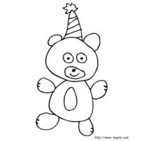 Teddy Bear coloring N°18