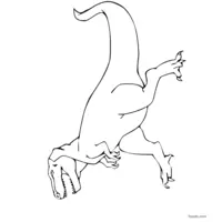 Tyrannosaurus rex to color