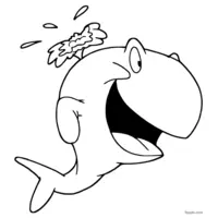 Very happy whale