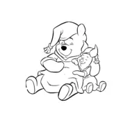 Winnie coloring N°1